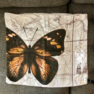 Butterfly boho chic pillowcase cover Anthropologie
